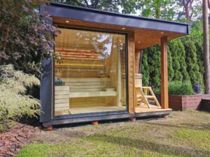 Sauna VIKI, realizace: exteriér